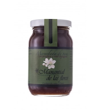 Mermelada de pera y jengibre con miel de agave