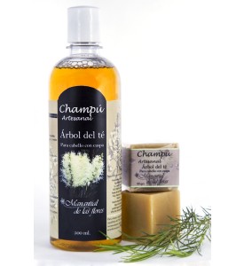 Champú de árbol del té y tomillo