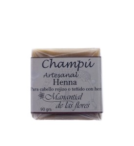Champú en barra de henna