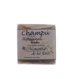 Champú artesanal de romero